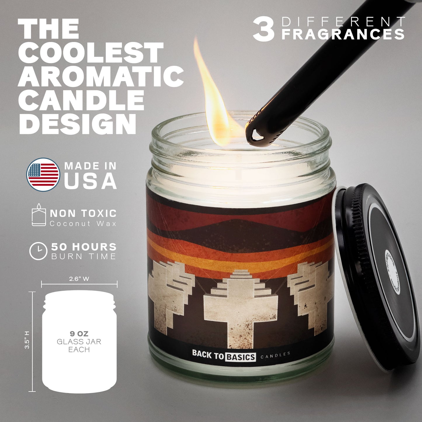 Metallica Best Albums Candle Set V2
