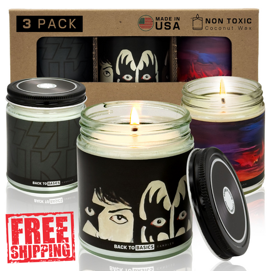 KISS Albums Candle Set