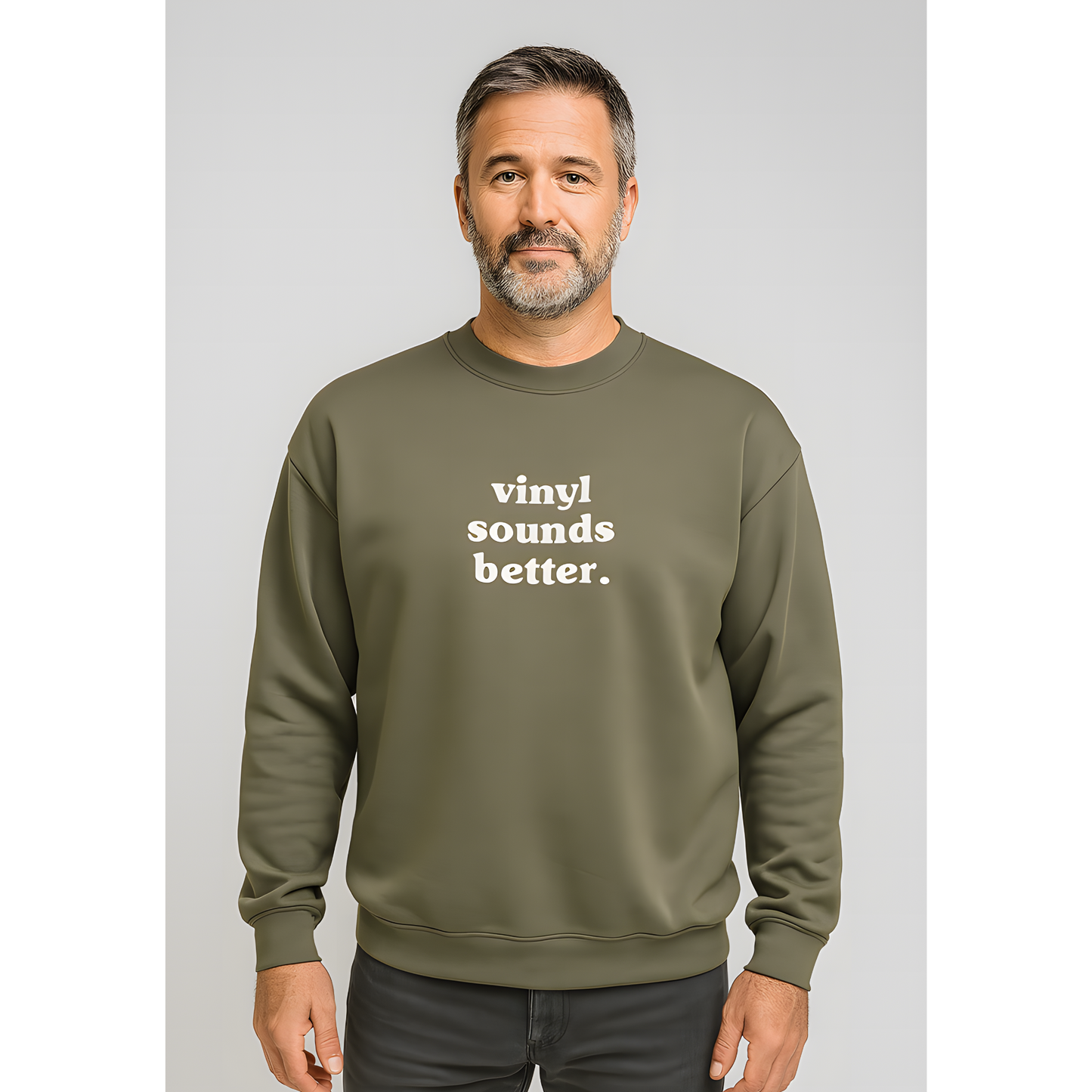 Vinyl Sounds Better - Crewneck Sweatshirt