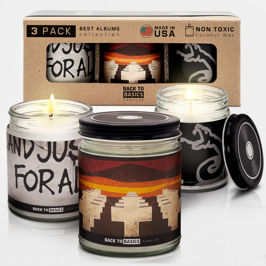 Metallica Best Albums Candle Set