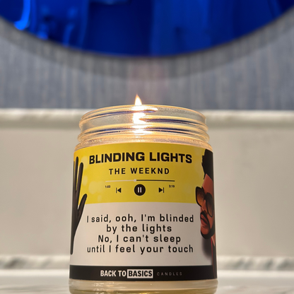 Blinding Lights - 9oz Scented Candle